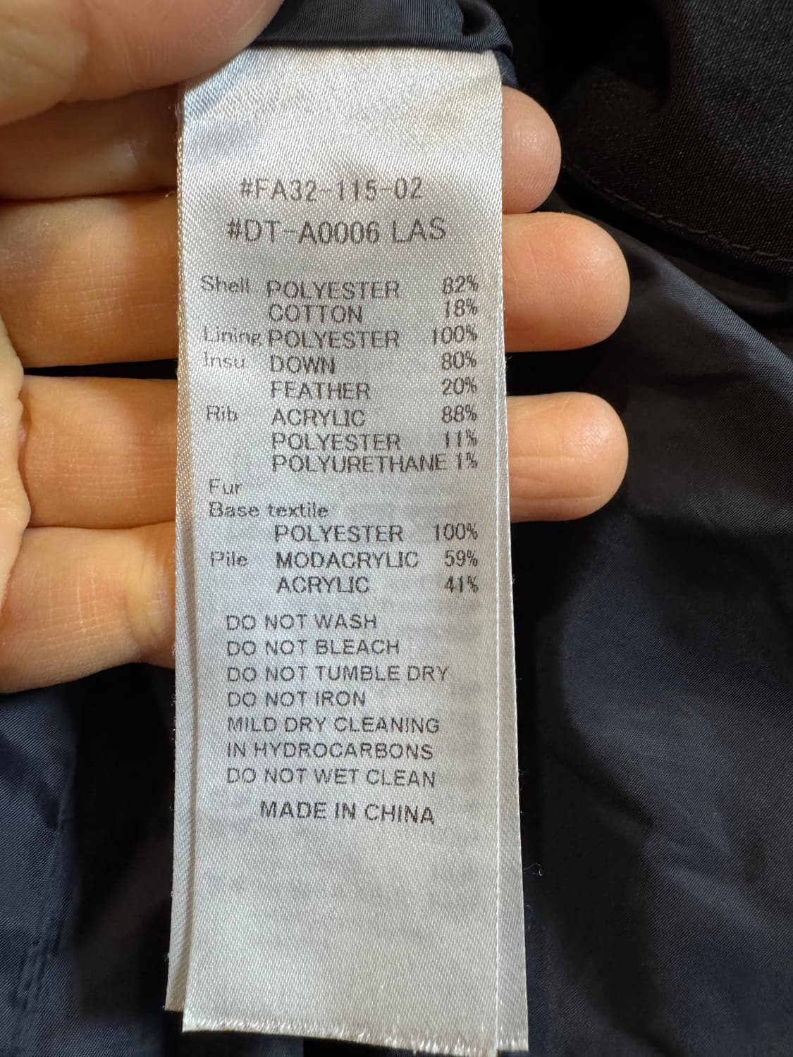 단톤 DANTON 여성 다운 후드 롱패딩 파카 상품이미지9