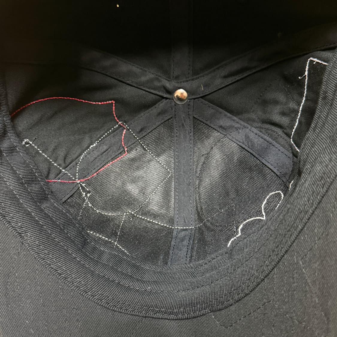 슈프림 패치스 6패널 블랙 상품이미지3