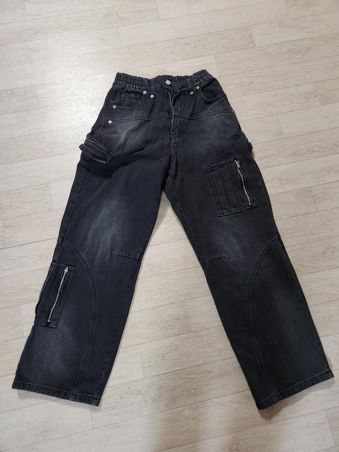 엑스톤즈 y2k 감성 청바지 상품이미지2