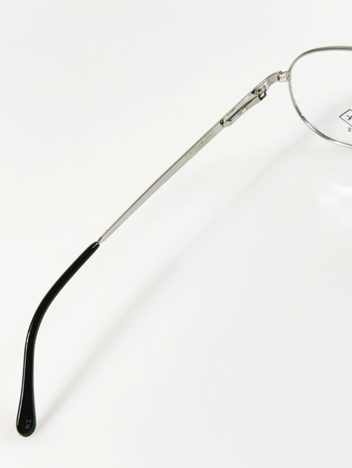 90s ROSSINIS 실버 메탈 슬림 스퀘어 빈티지 안경 상품이미지7