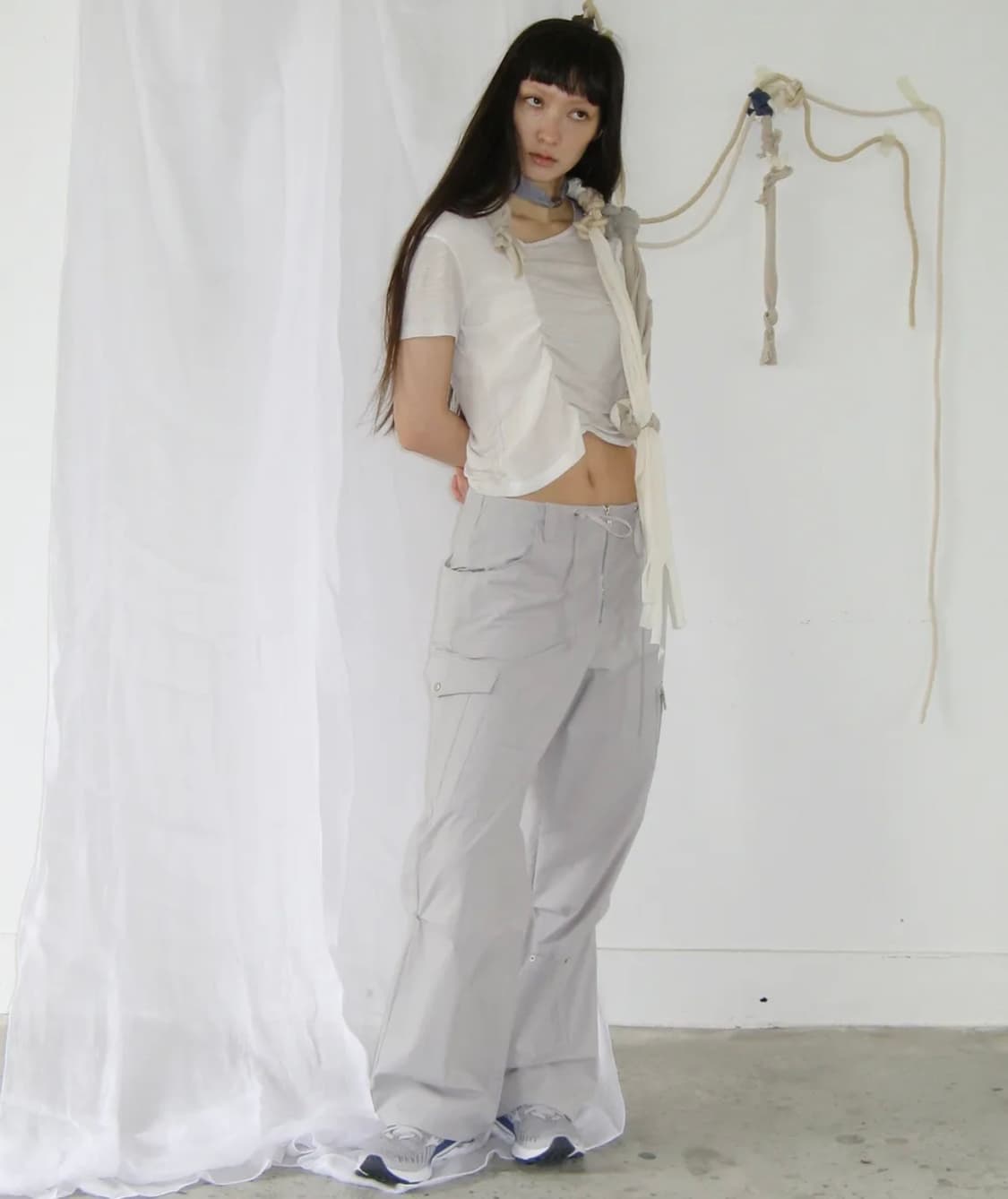 타입서비스 카고 팬츠 라이트 그레이 상품이미지1