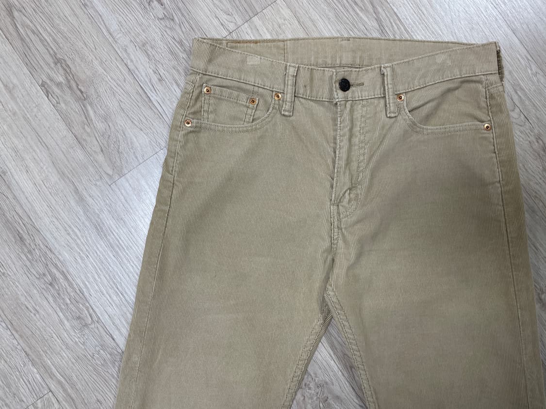 30) 리바이스 매장판 513 일자핏 베이지 코듀로이 팬츠(LVC&폴로) 상품이미지4