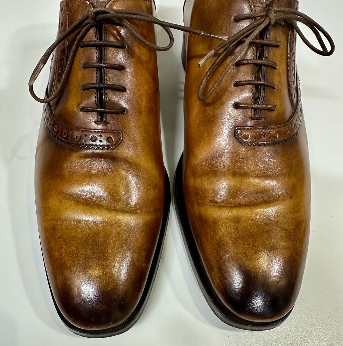 벨루티 알레산드로 레더 브라운 슈즈 270 상품이미지1