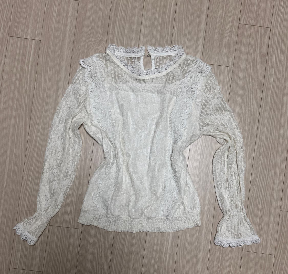 빈티지 레이스 블라우스 상품이미지1