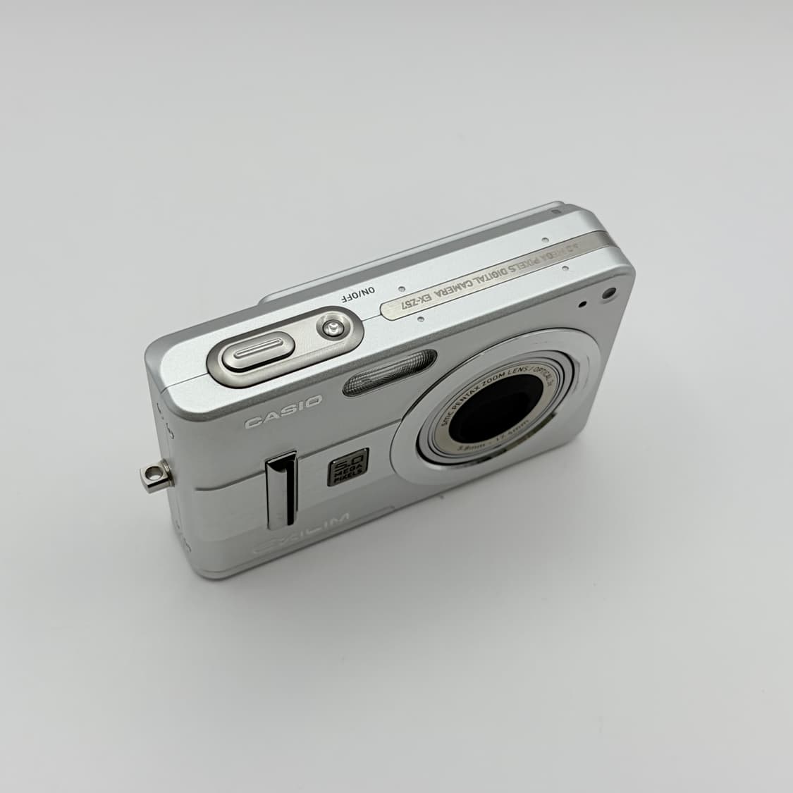 ✨사쿠라✨ 카시오 엑슬림 EX-Z57 실버 디카 디지털 카메라 상품이미지3