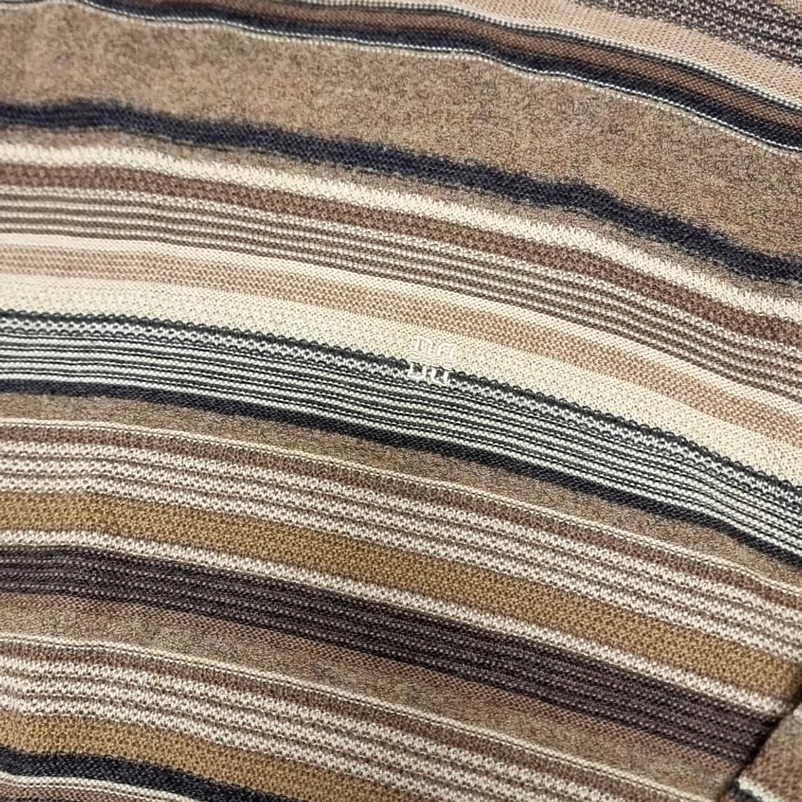 80s 닥스 빈티지 브라운톤 스트라이프 니트 스웨터(100) 상품이미지2