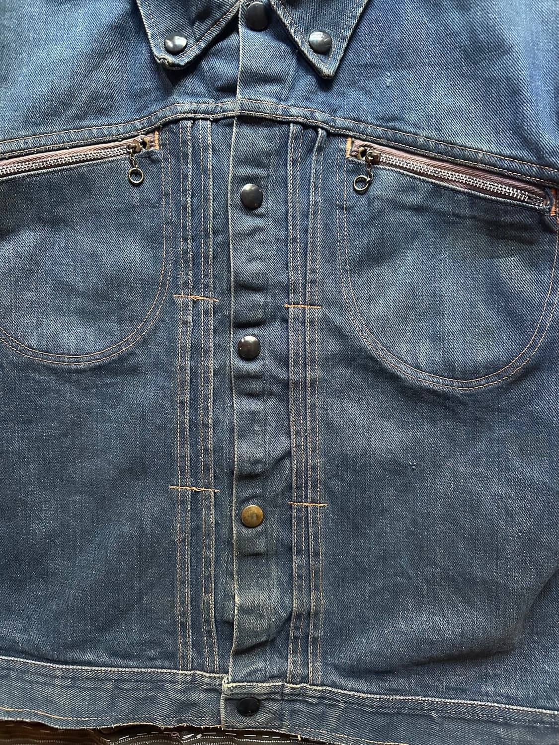 60s USA Sears 빈티지 시어스 2세대 데님 자켓 rrl 상품이미지6