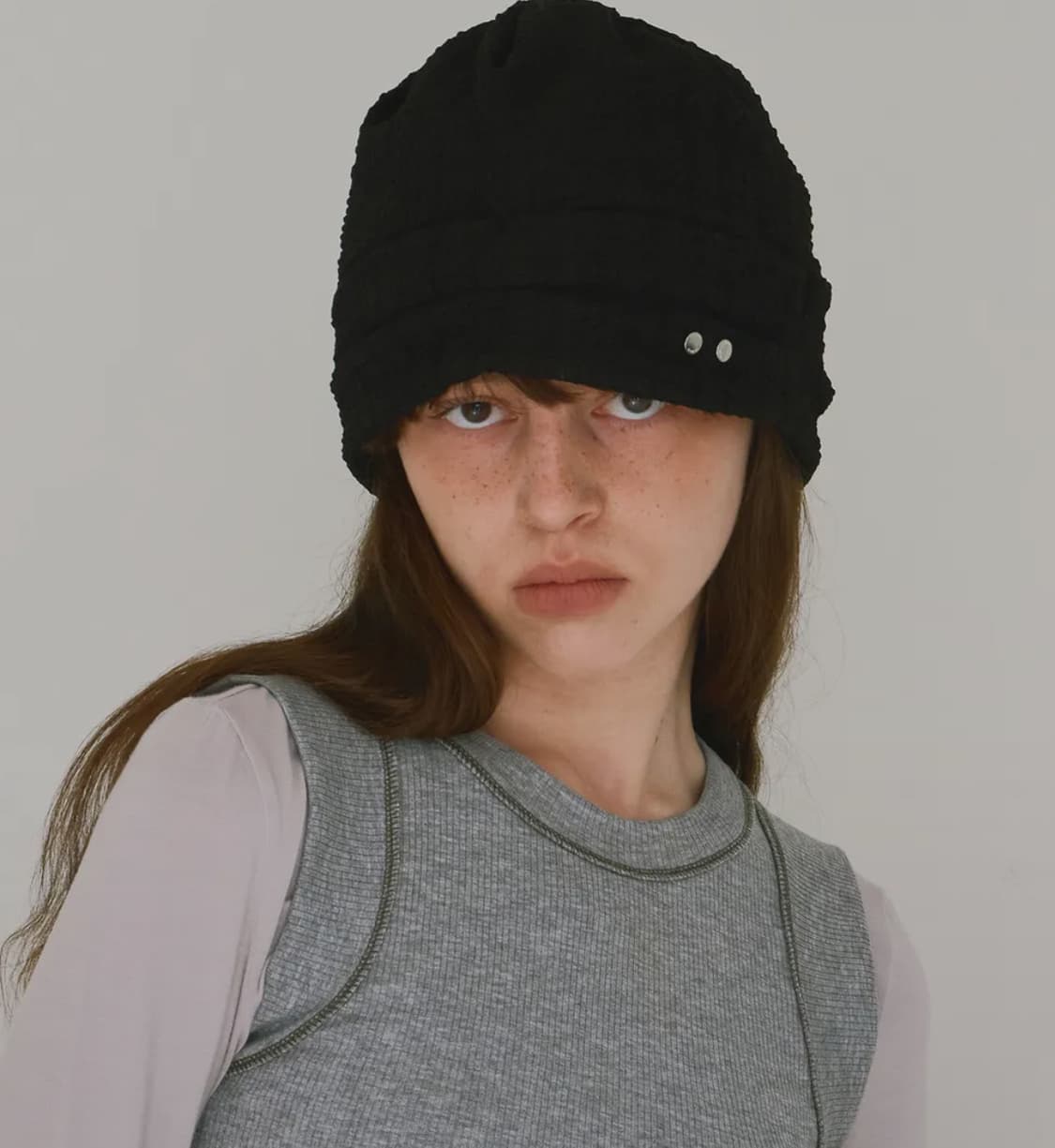 밀로우먼 심볼 레이스 비니 상품이미지1
