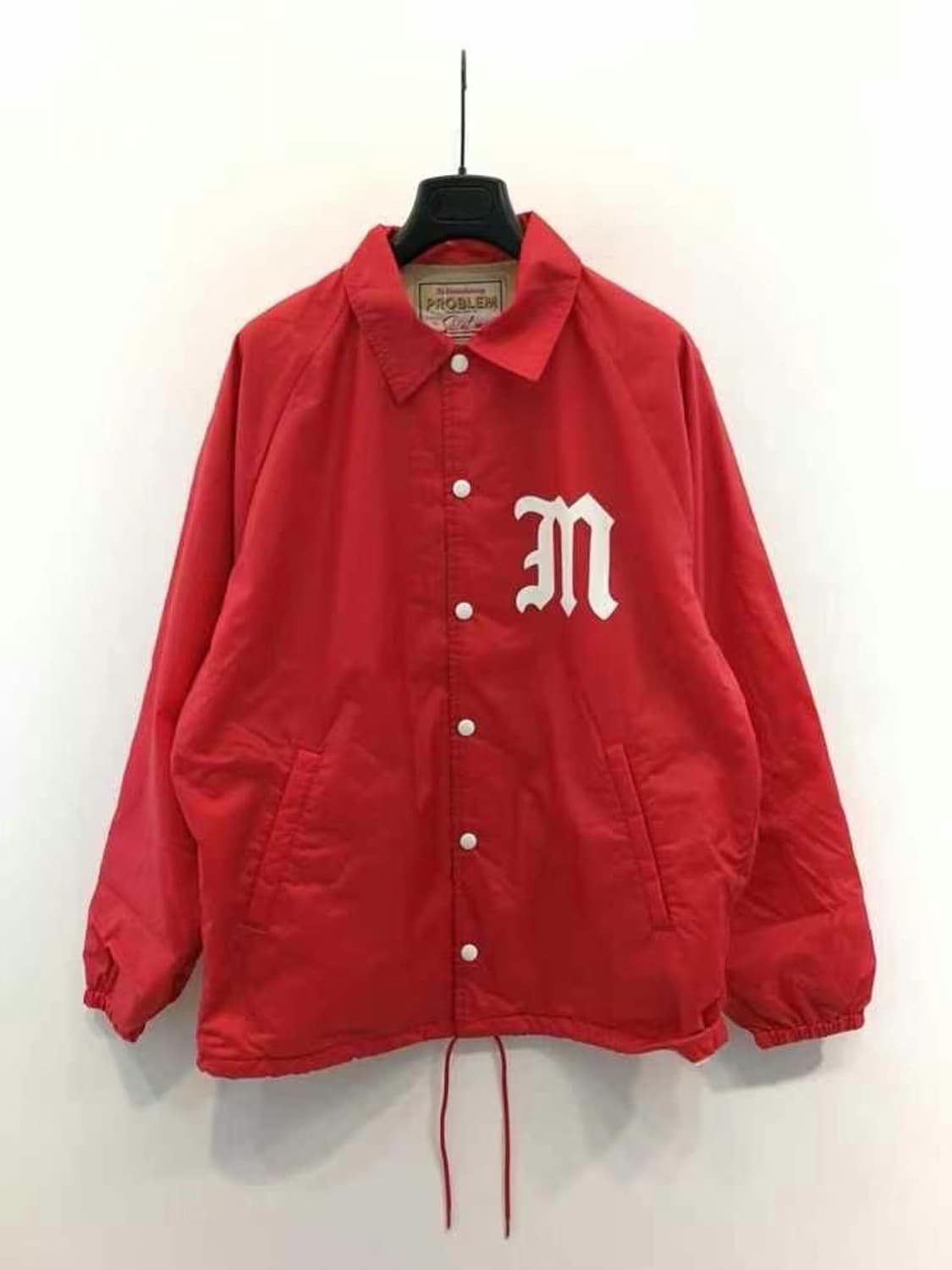 세인트 미카엘 Saint Michael 코치자켓 레드 S/L/XL 새상품 상품이미지1