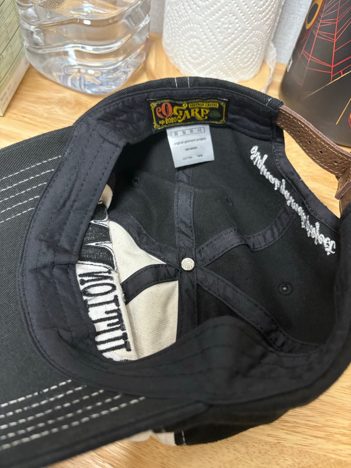 오가프 레볼루션 5패널 볼캡 블랙 상품이미지3