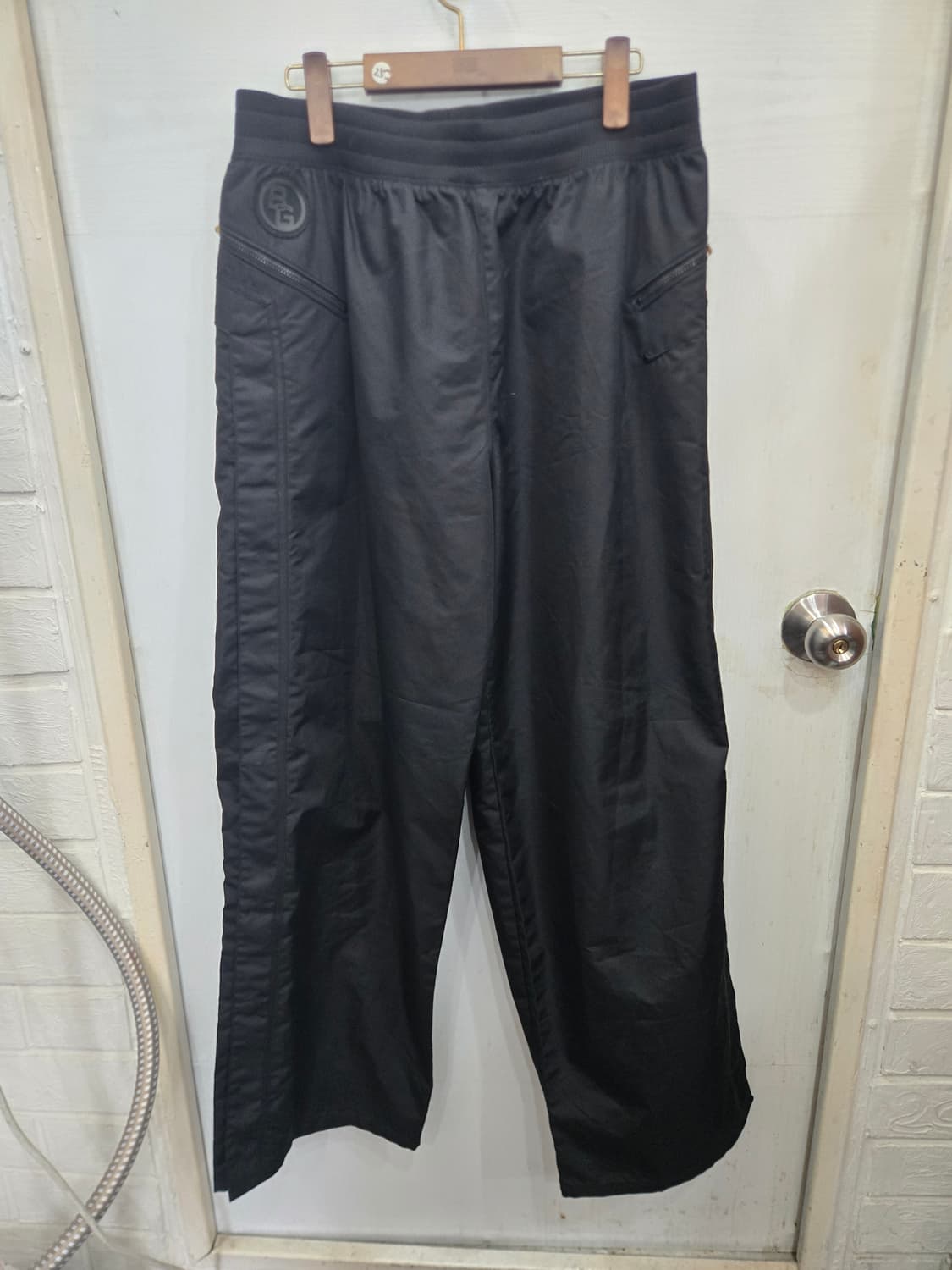 L,100,크게나왔어요)) NIKE 나이키 바람막이 바지! 두께O 상품이미지1