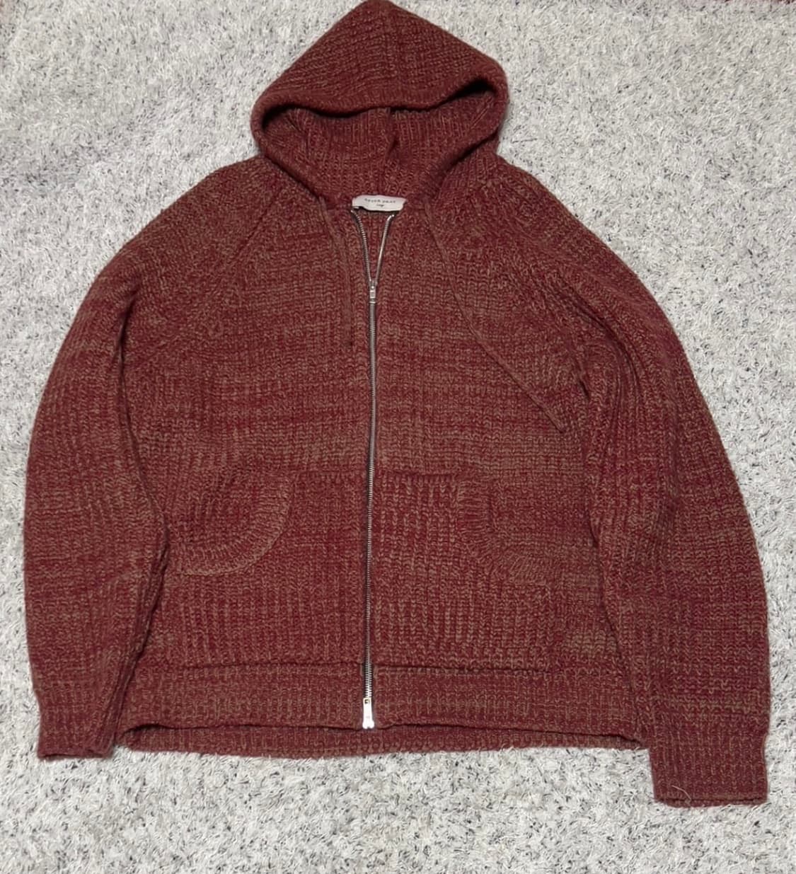 에프터 프레이 니트 후드집업 상품이미지1