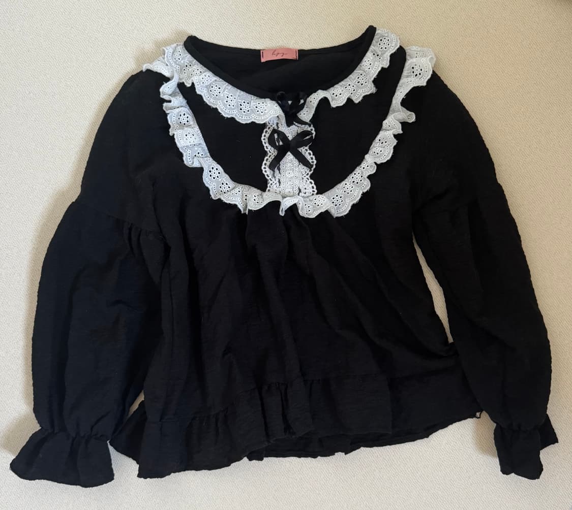 고스로리 블라우스 공겜여주 상품이미지1