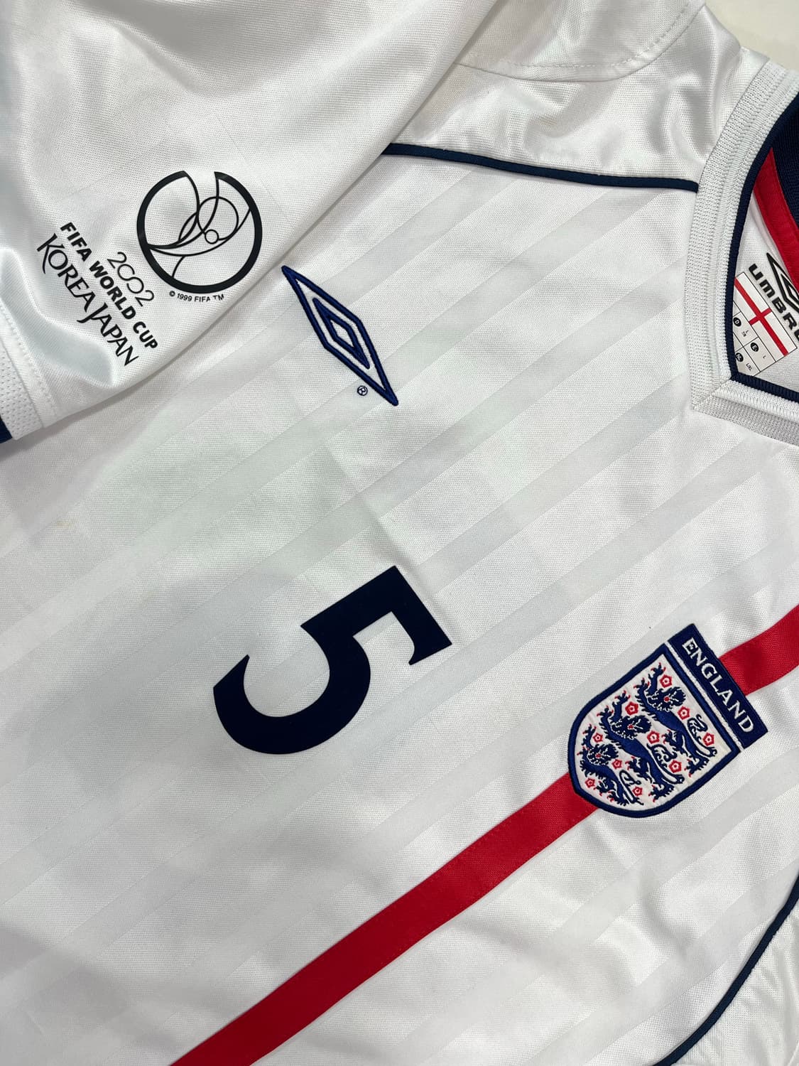 엄브로 01-03 잉글랜드 홈 리오 퍼디난드 상품이미지5