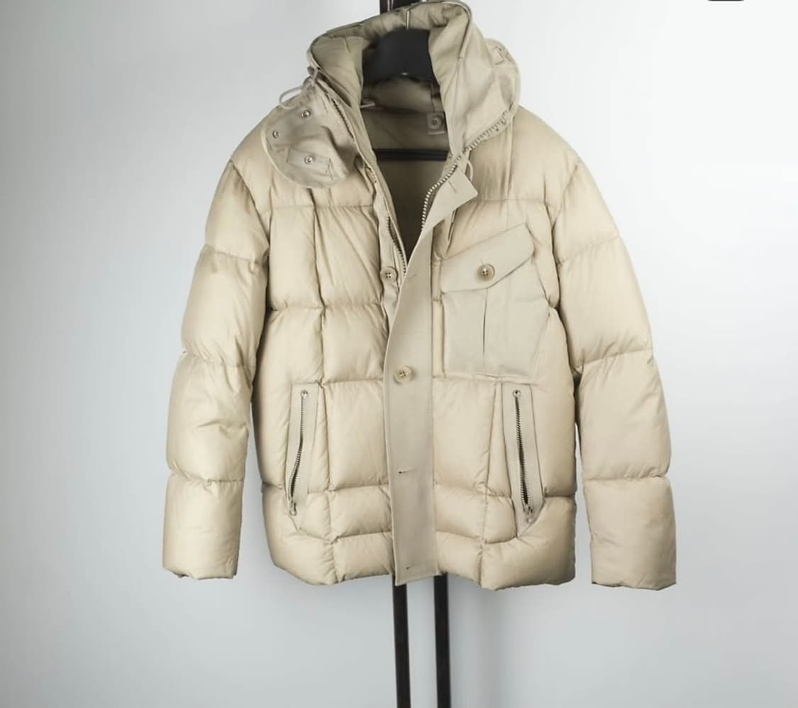 텐씨 베이지 SNIPER COMBO DOWN JACKET 상품이미지1