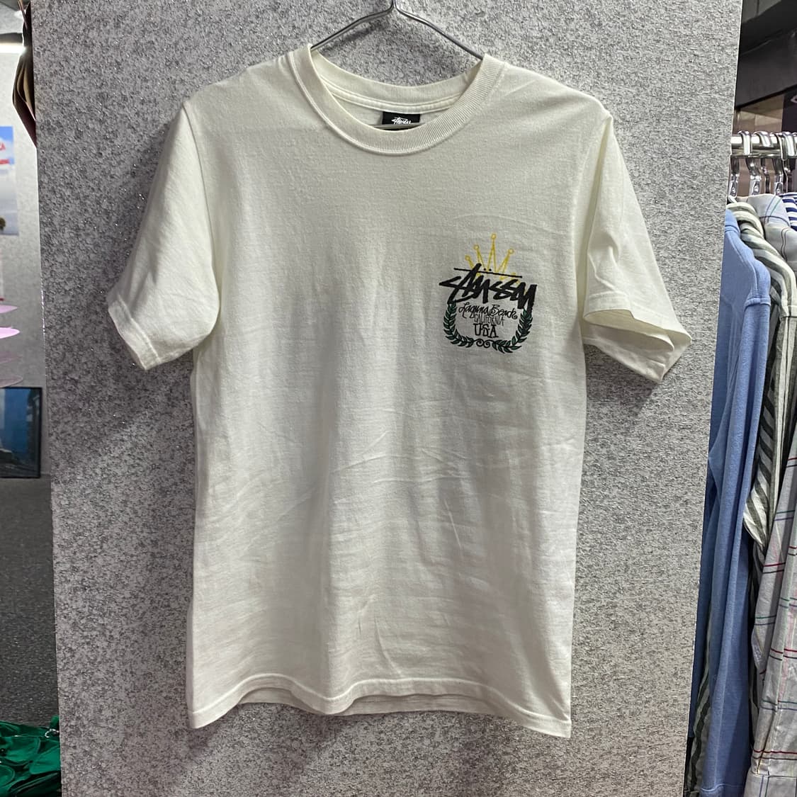 스투시 크라운 리스 반팔티 B4315 상품이미지2