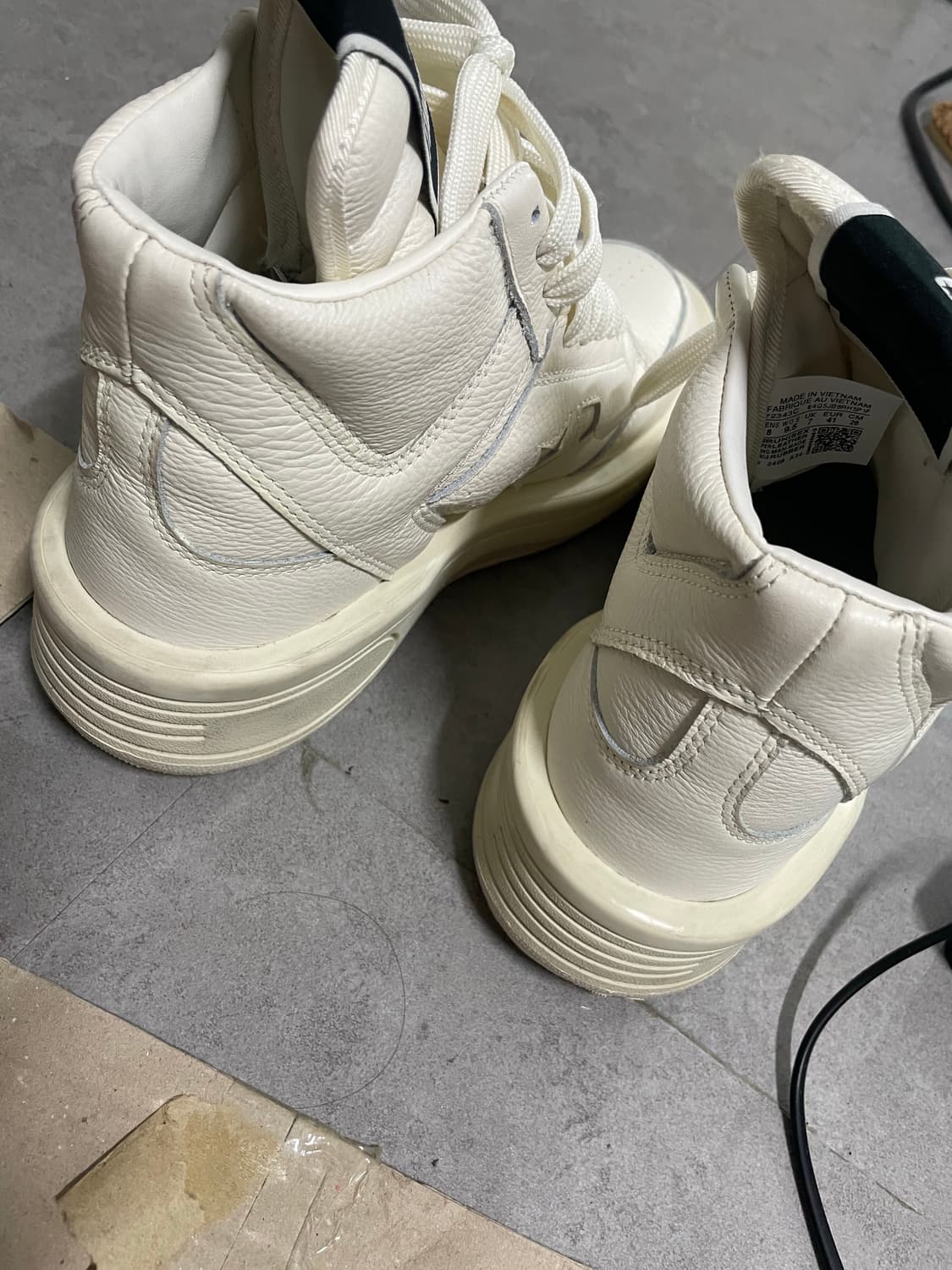 릭오웬스 컨버스 터보웨폰 어그렛 260 상품이미지8