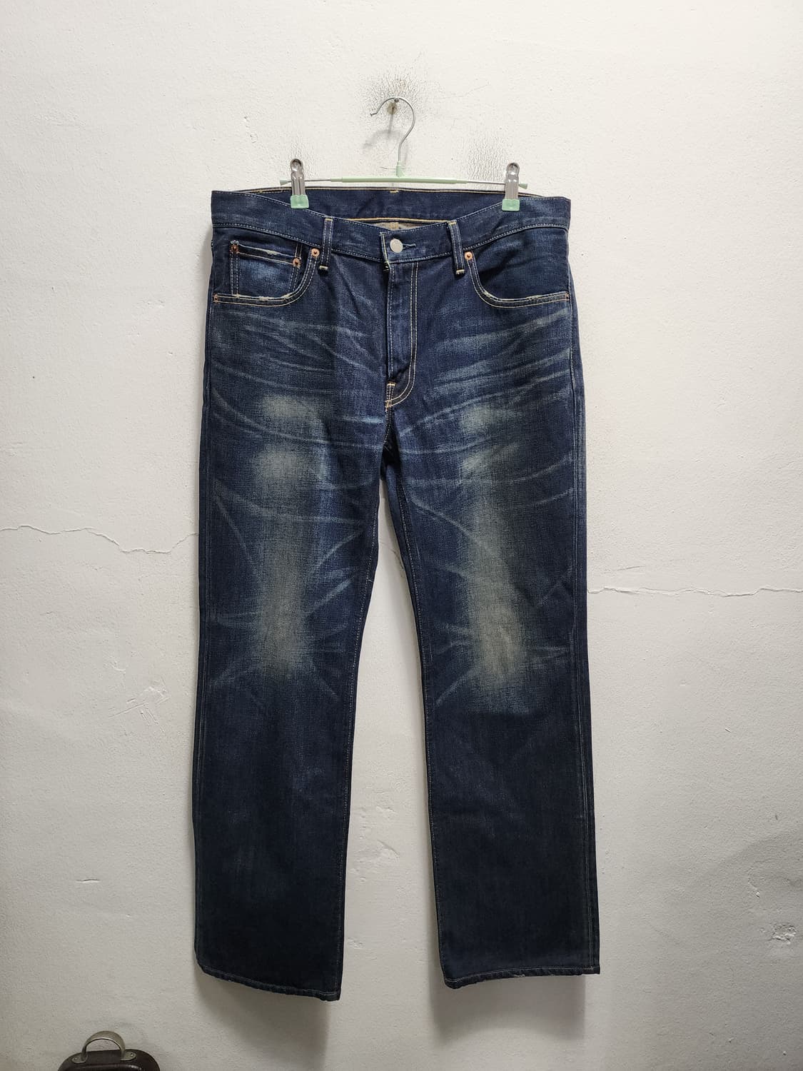 리바이스 502 워싱 데님 상품이미지2