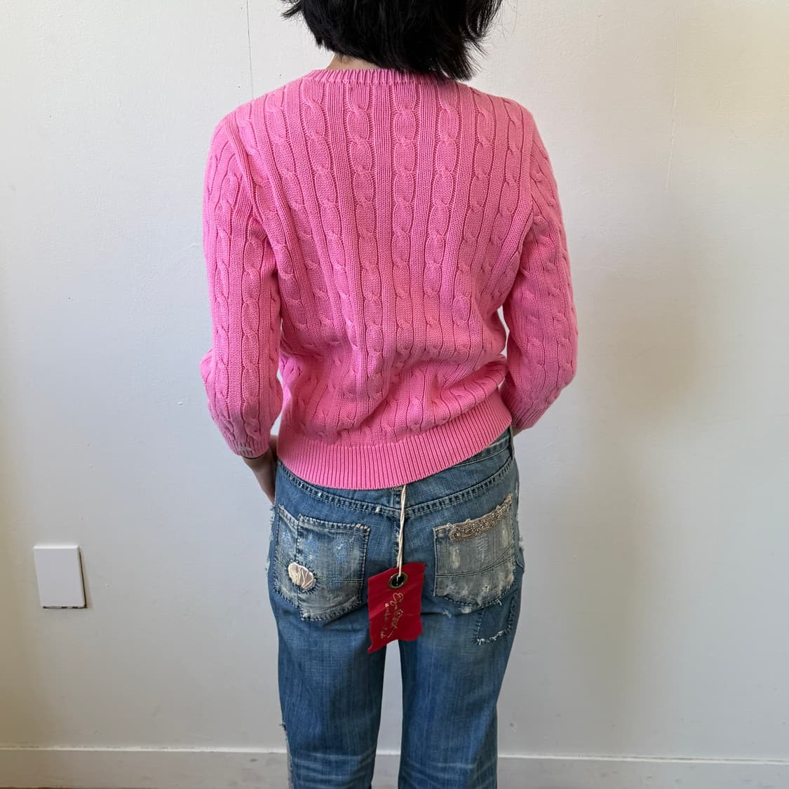 폴로 코튼 가디건 상품이미지3