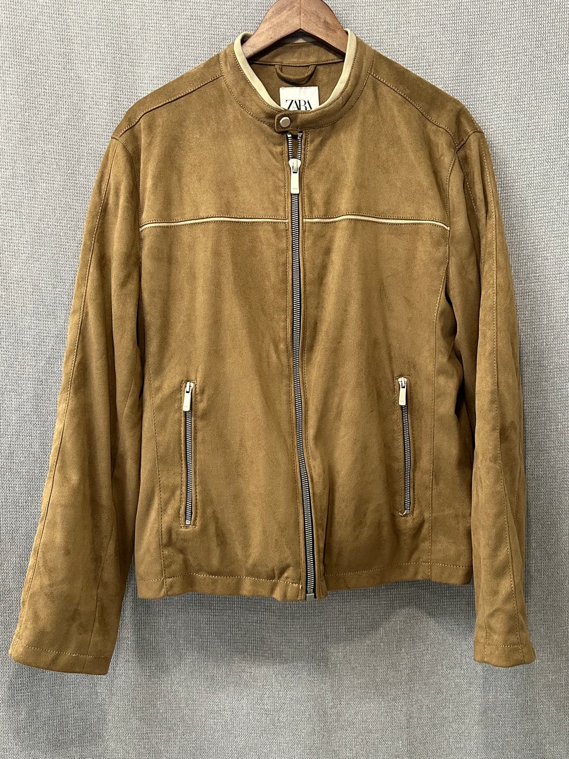 ZARA 스웨이드 자켓 상품이미지1