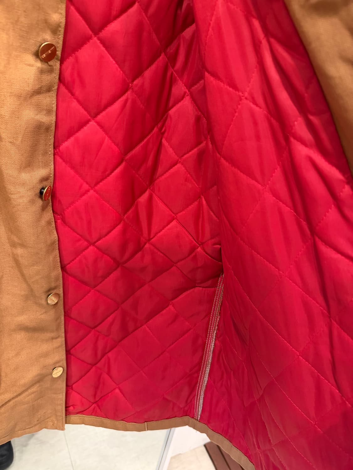 80-90s Carhartt 칼하트 덕 캔버스 초어 자켓 (USA) 상품이미지4