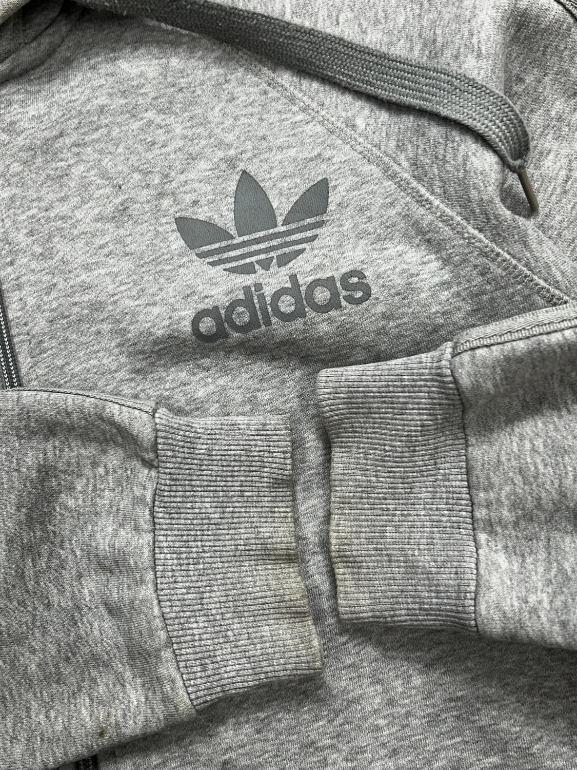 아디다스 올그레이 파이어버드 후드집업 100 상품이미지6