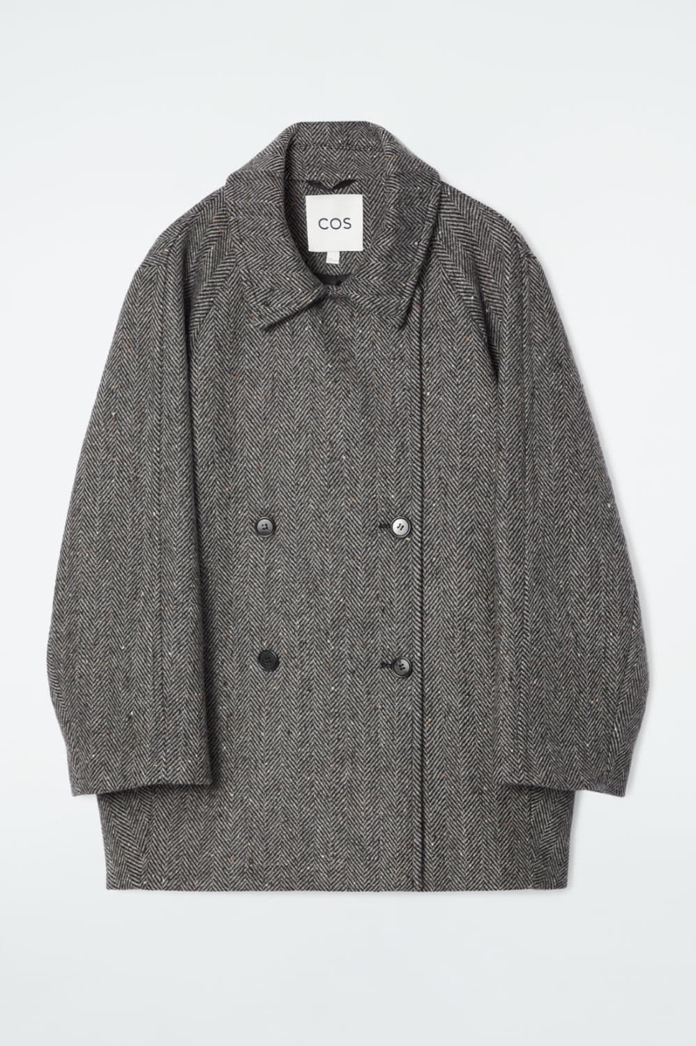 COS 코스 오버사이즈 더블 브레스티드 울 피코트 1242884 상품이미지1