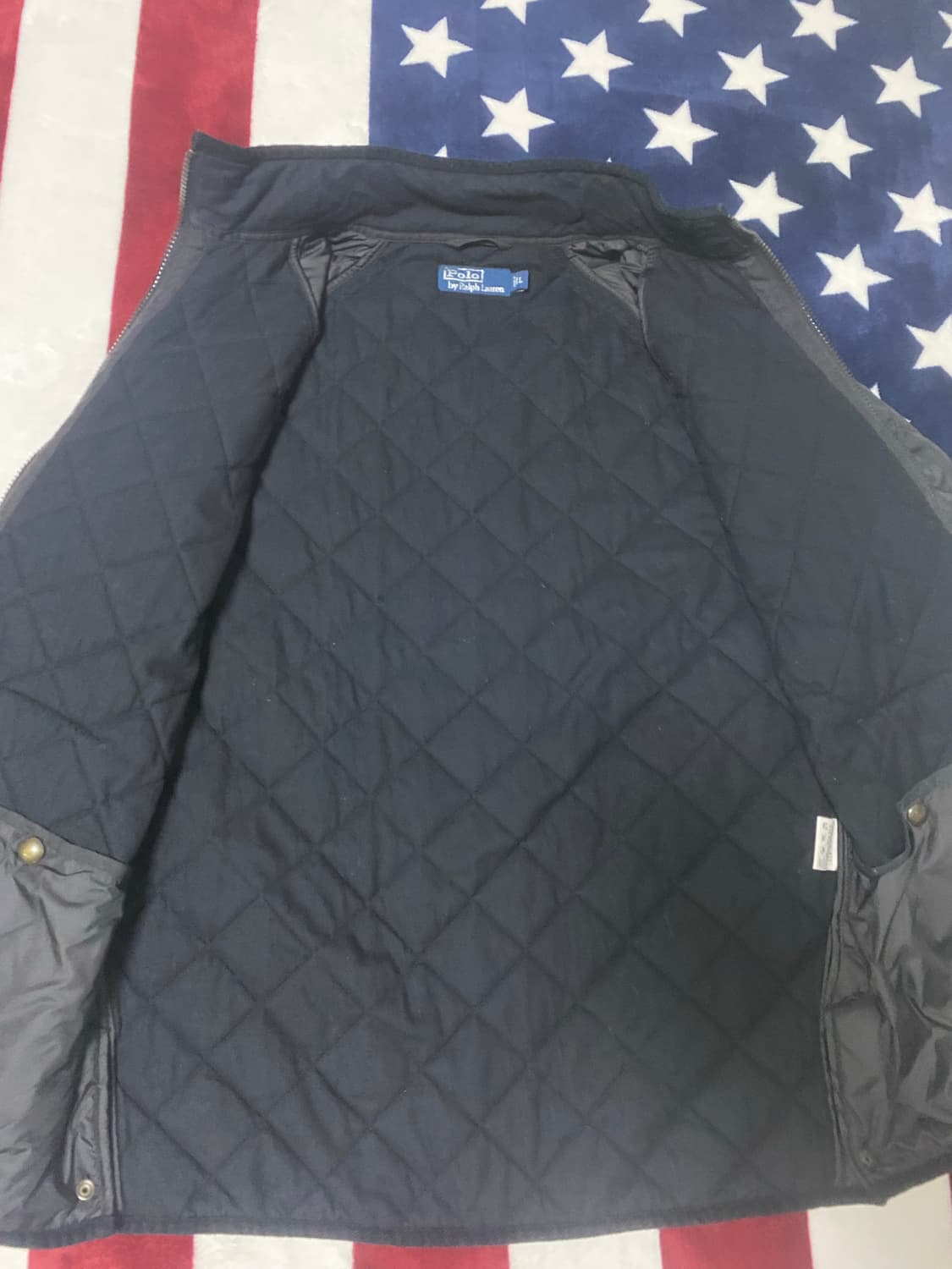 폴로 퀄팅 2way 자켓 상품이미지4