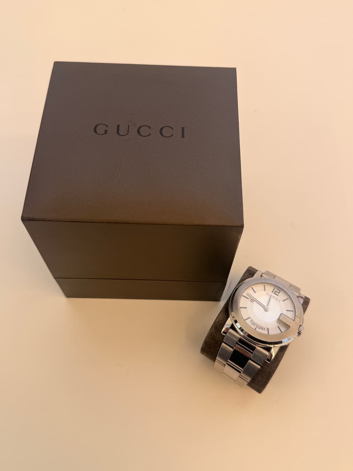  구찌(Gucci)의 남성용 스테인리스 스틸 시계 상품이미지1