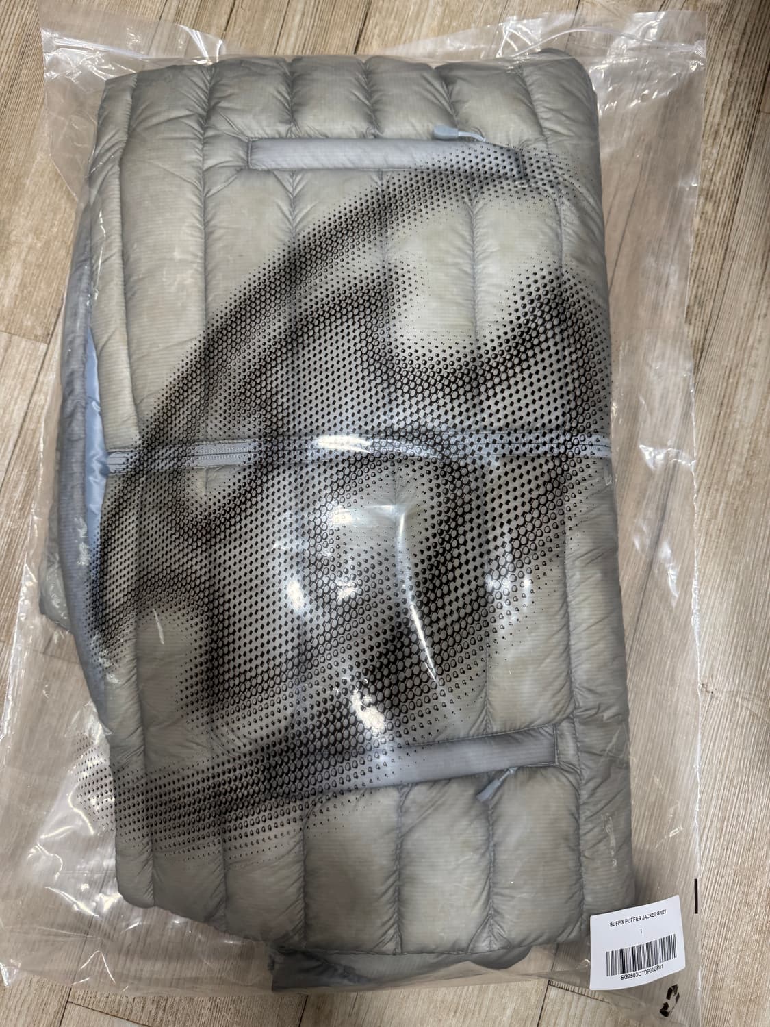 산산기어 서픽스 푸퍼 자켓 그레이 1 25FW 상품이미지2