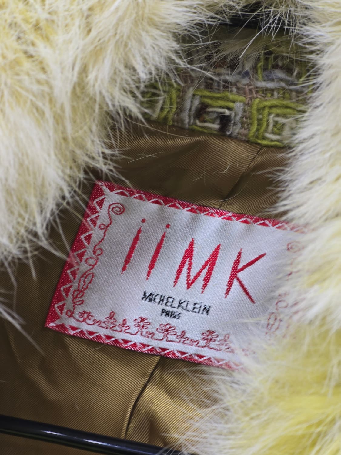 Lemon mood 울 코트 일본 빈티지(래빗 퍼 카라) 상품이미지3