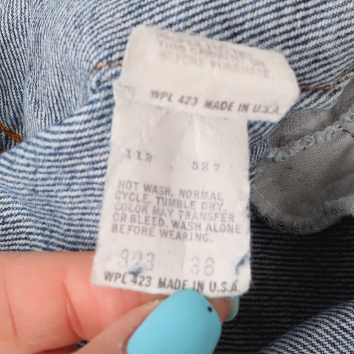 리바이스 70506-0216 USA 메이드 3rd 트러커 데님자켓 상품이미지10