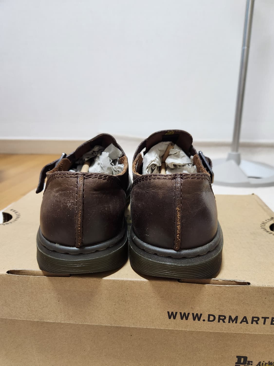 닥터마틴 메리제인 패트리샤 브라운 uk7(265추천) 상품이미지3