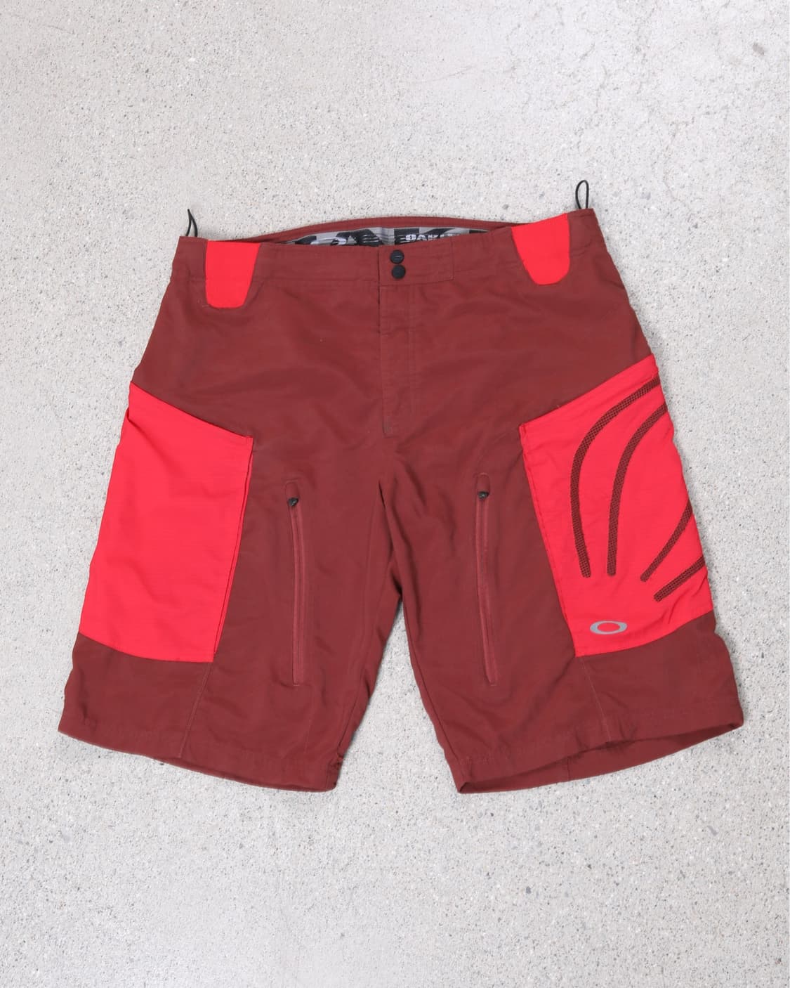 Oakley 00s MTB Shorts Red Mesh Panel 상품이미지2