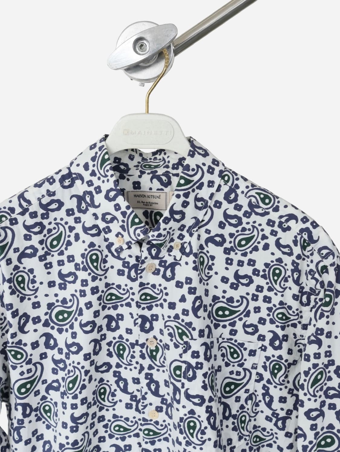 Maison Kitsuné Paisley Print Shirt 상품이미지5