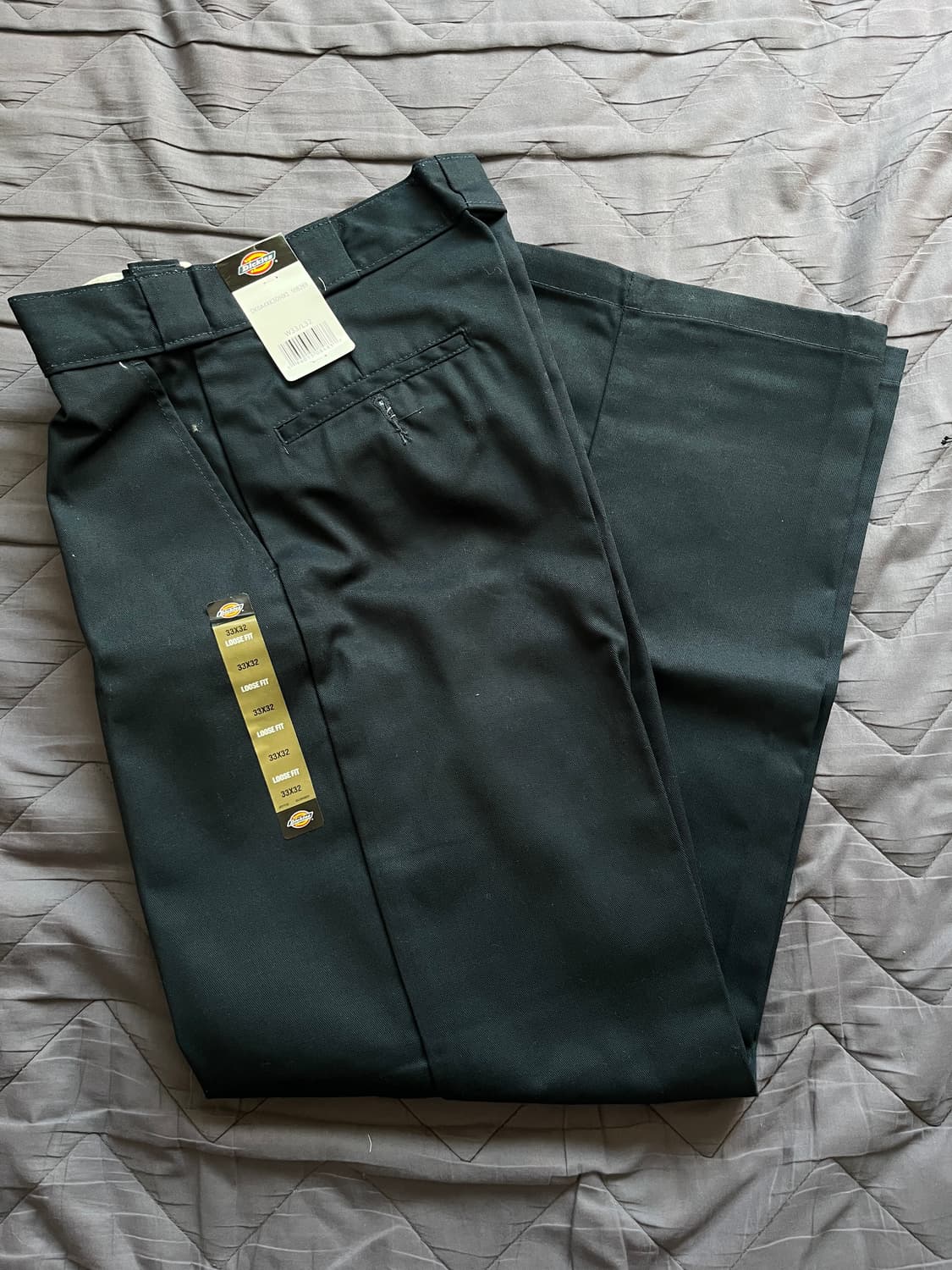 [33] 디키즈 루즈핏 더블니 트윌 워크 팬츠 네이비 상품이미지3