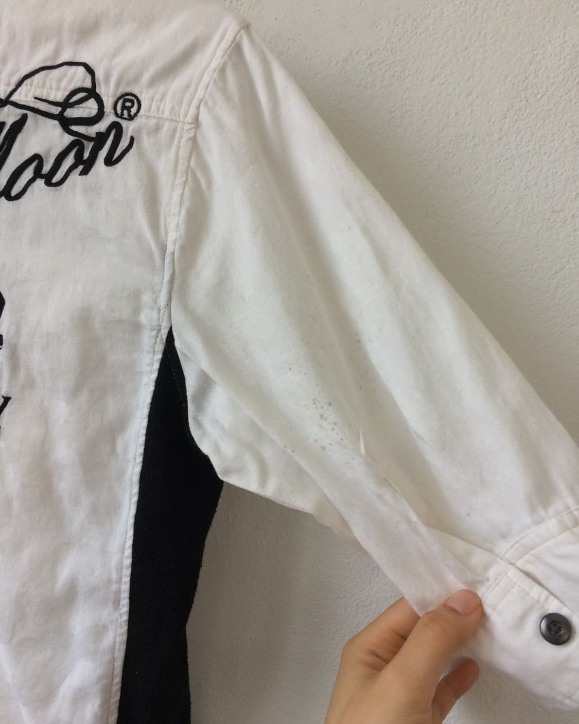 Back needle work shrit 상품이미지5