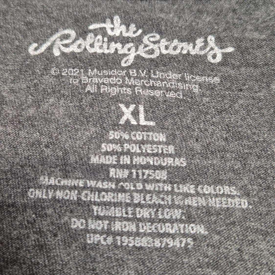 [XL]롤링스톤즈 오피셜 티셔츠 -606 상품이미지4