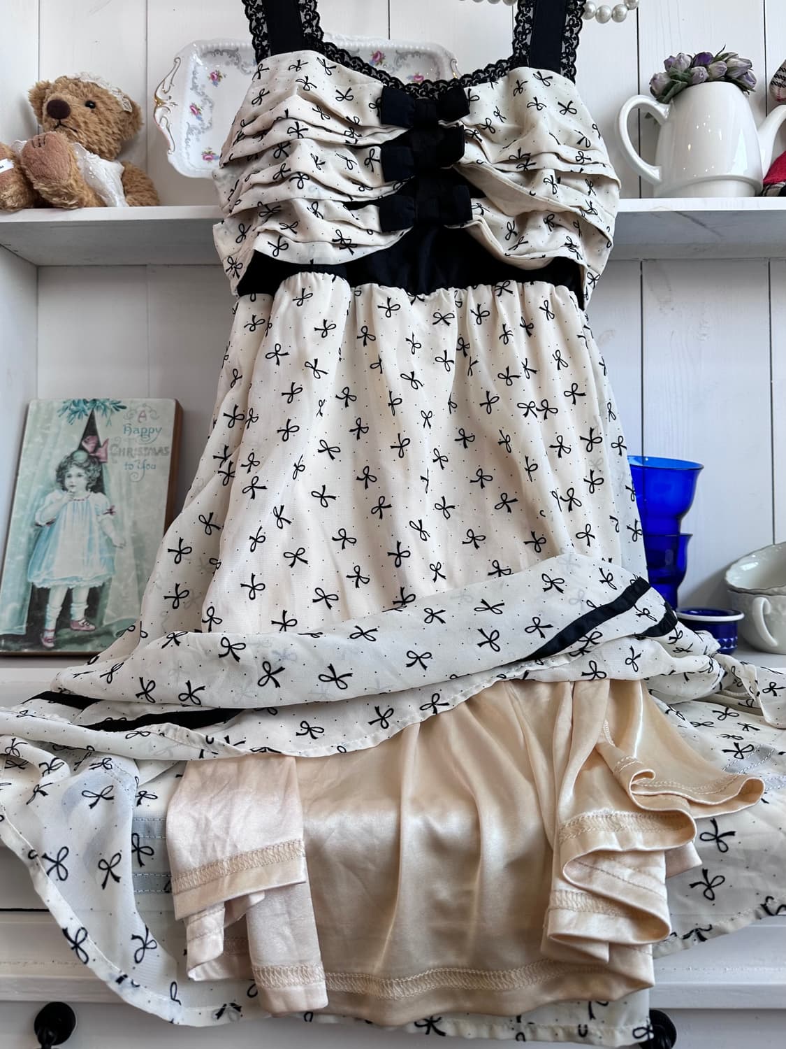 axes femme(악세즈 팜므) 리본 민소매 원피스 상품이미지6