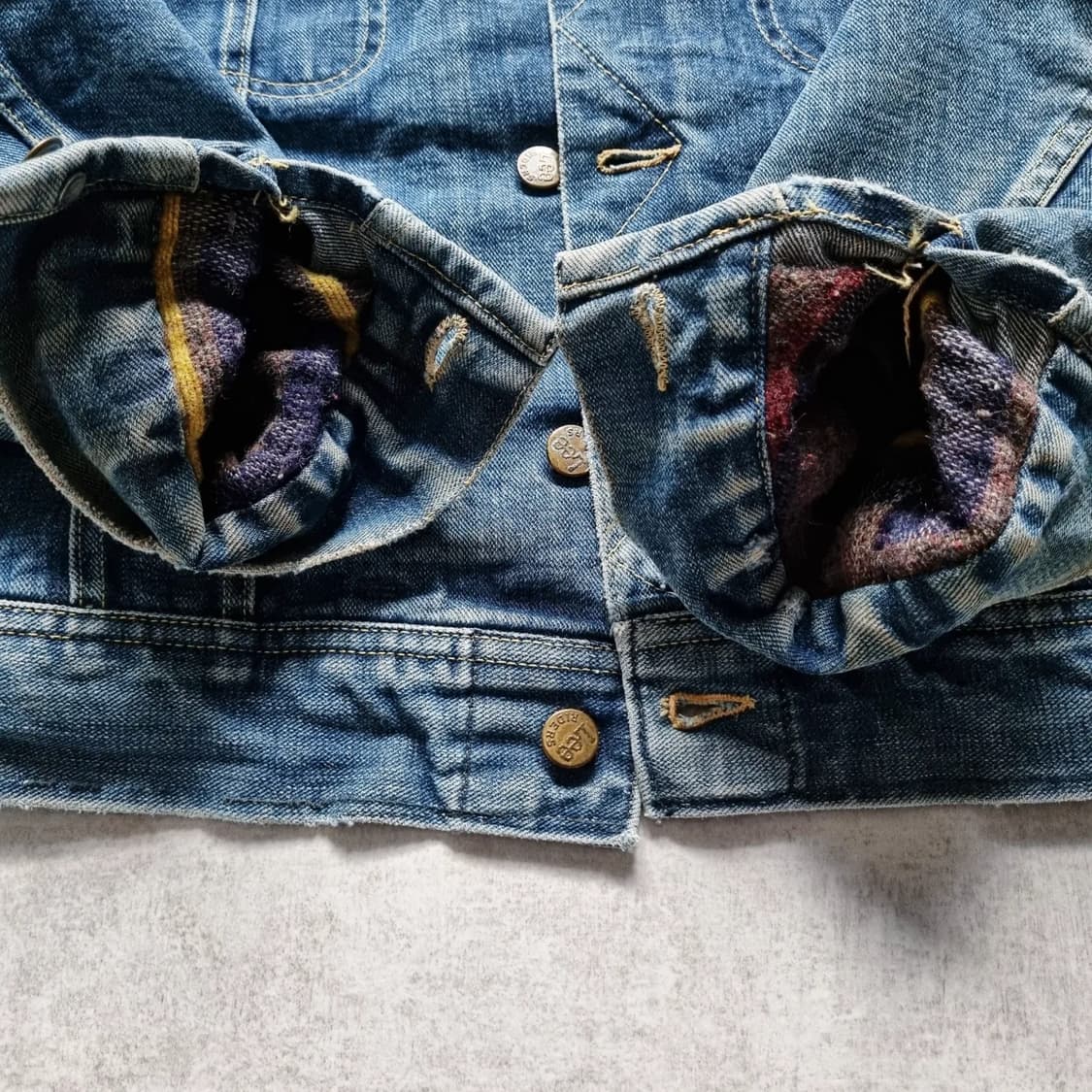 60s USA Lee 101lj Storm Rider Denim Jkt 상품이미지5