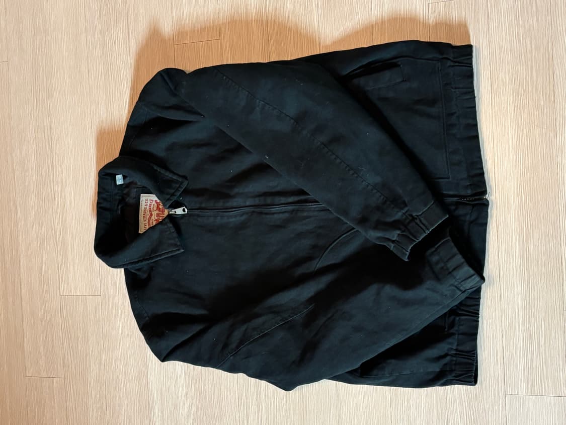 리바이스 블랙 블루종 자켓 L 상품이미지1