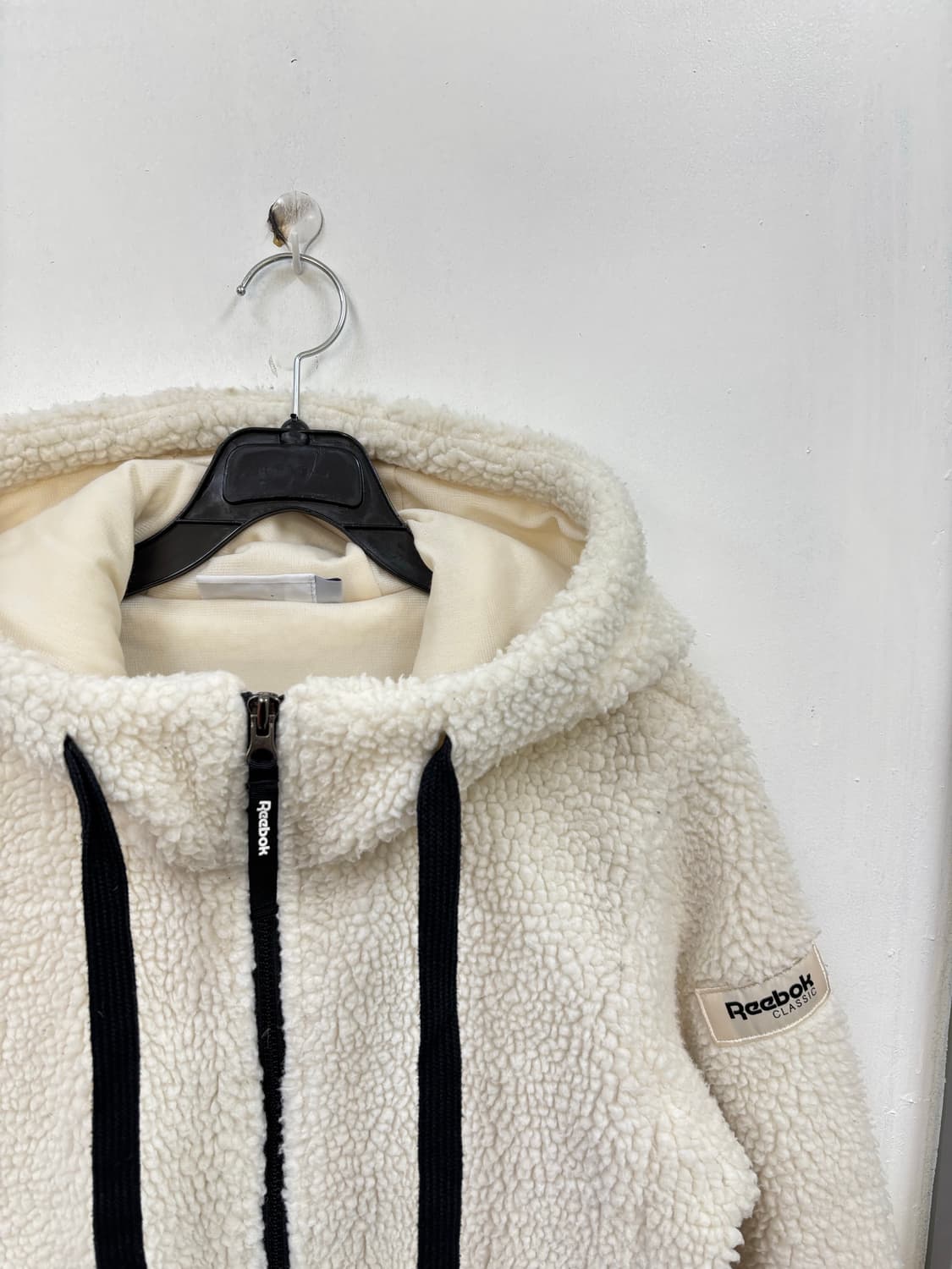 리복 롱 양털 후리스 자켓 상품이미지3