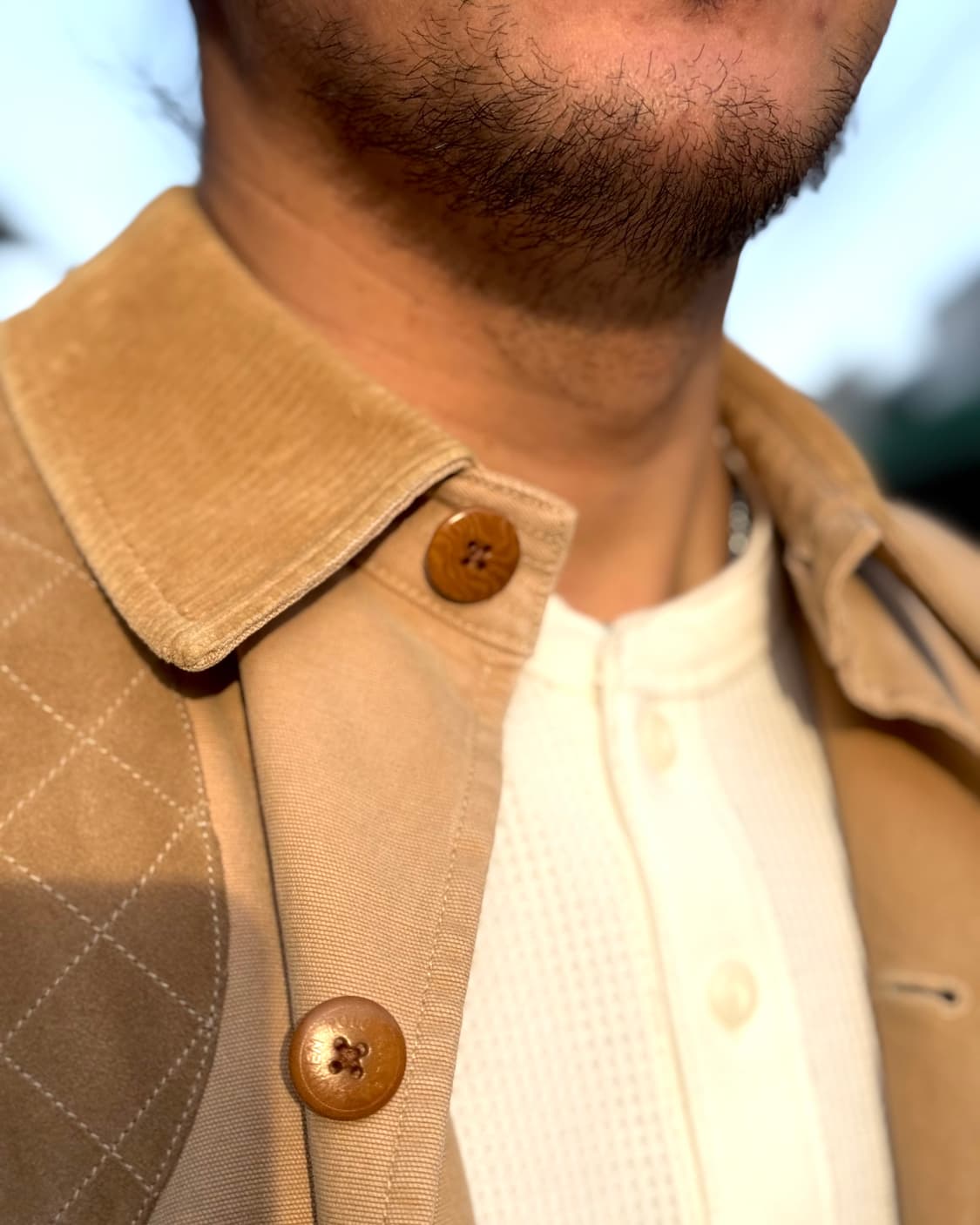 90‘s 폴로 랄프로렌 숄더패치 코튼 헌팅자켓 L 상품이미지10