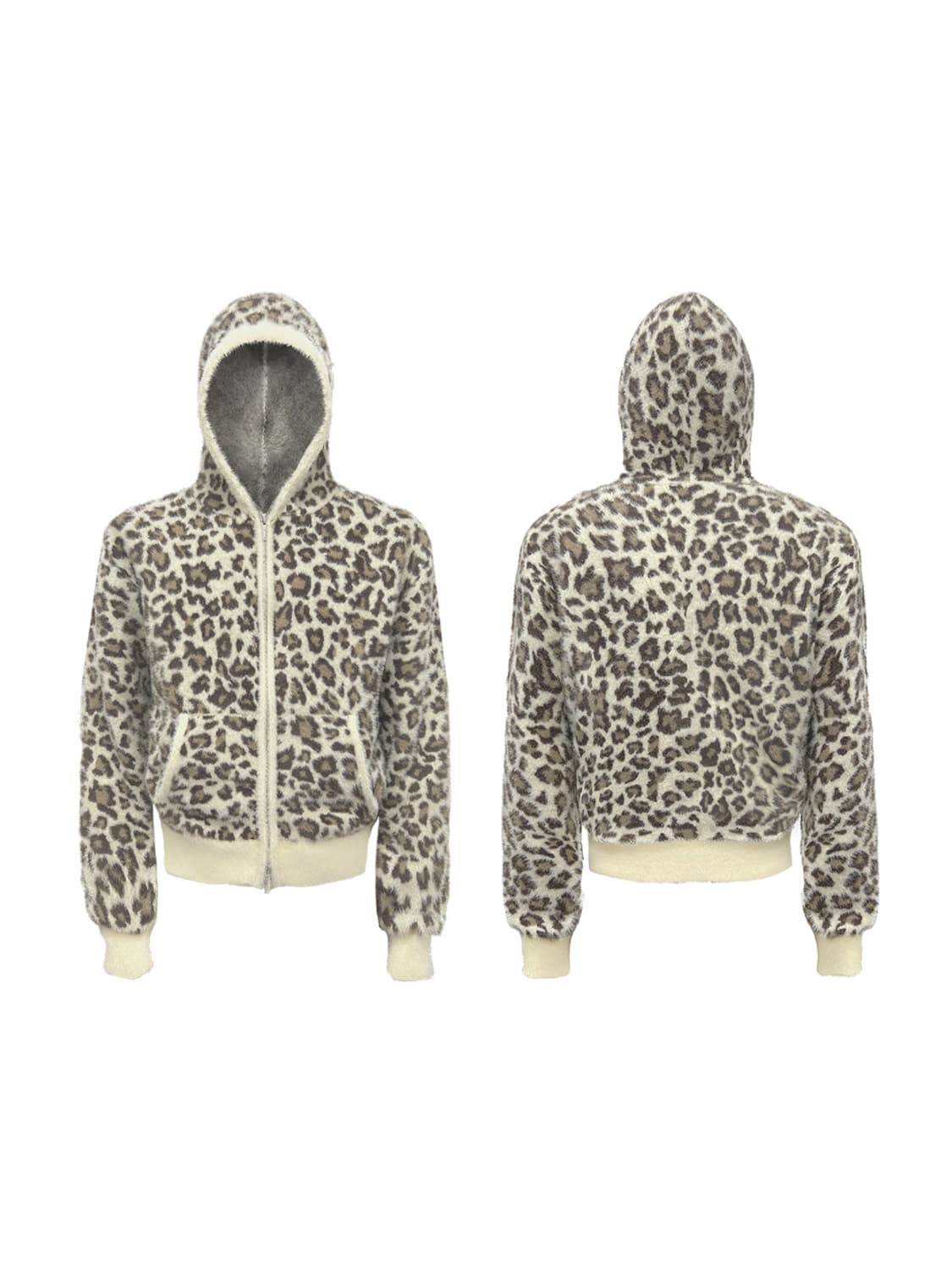 레오파더 코튼 후드집업 상품이미지3