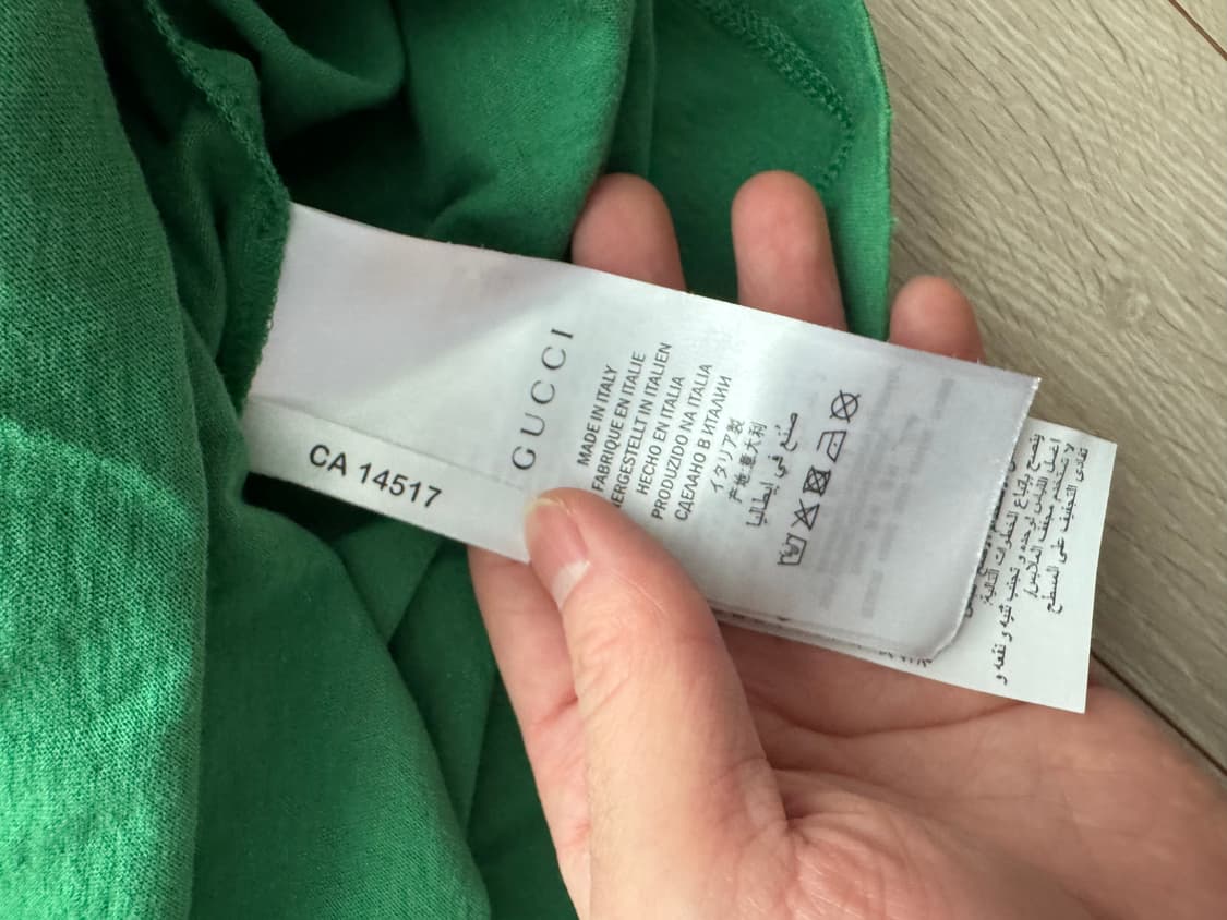 구찌/ 그린 로고 반팔/ s 상품이미지4