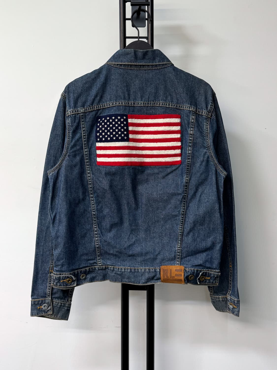 폴로 진스 컴퍼니 스타 앤 스트라이프 데님 자켓 상품이미지1