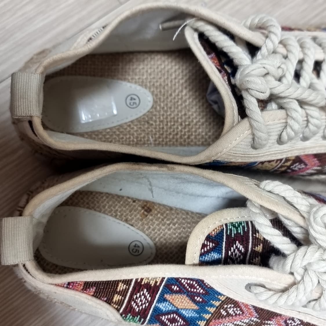 에스파드류 스타일 패턴 스니커즈(275-280) 상품이미지7