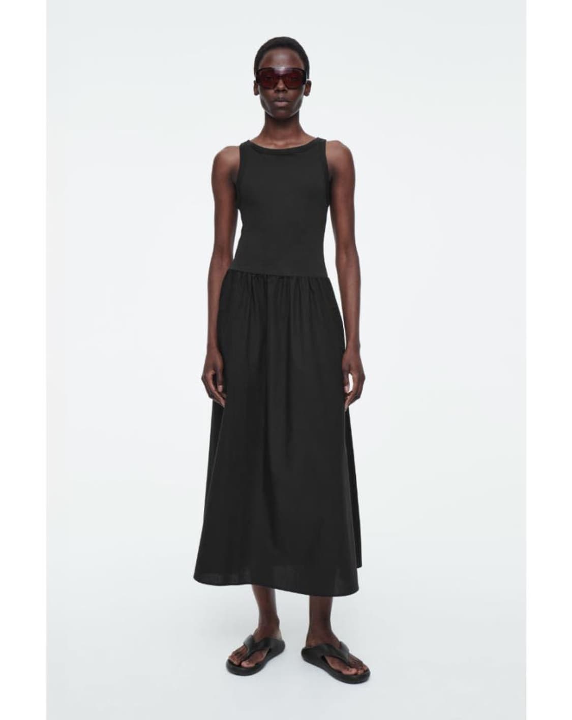 Cos 코스 코튼 나시 원피스 xs  상품이미지1