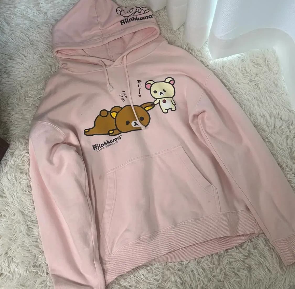 리락쿠마 후드 상품이미지2