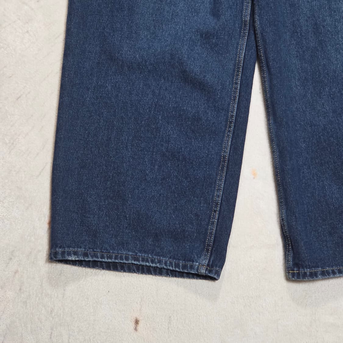 빈티지 신치백 진청 와이드 데님팬츠 상품이미지6